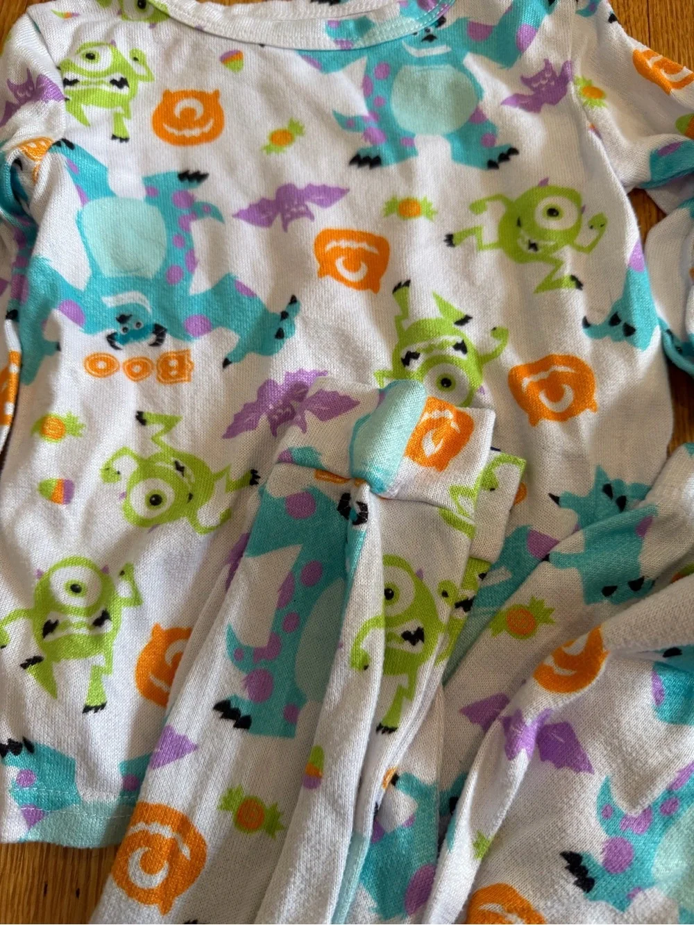 Toddler Monster’s Inc Halloween Pajamas 5T